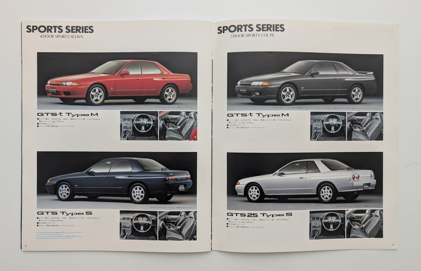 Skyline Type X / Sports Series (R32) 1993