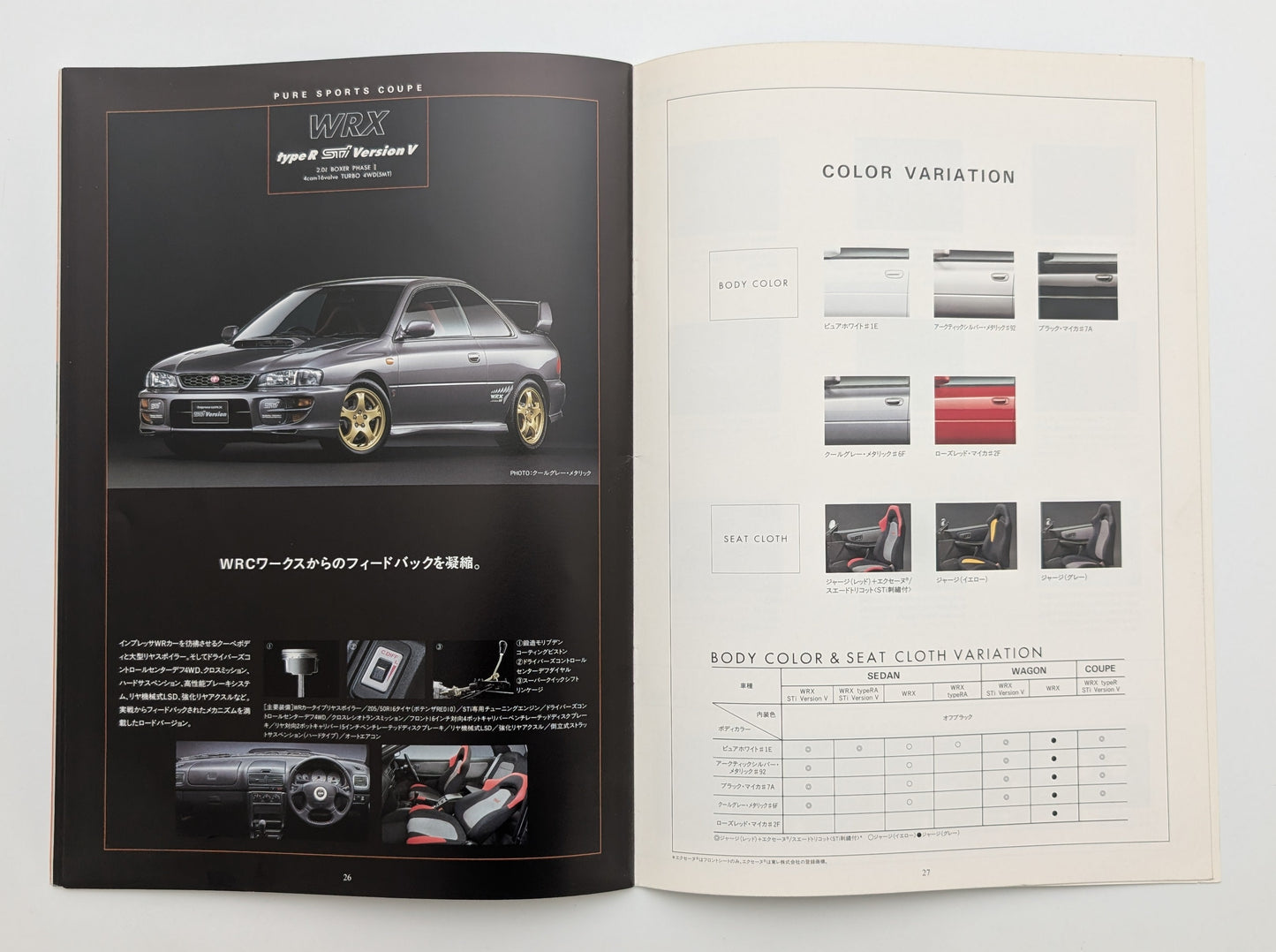 Impreza WRX (GC/GF) 1998