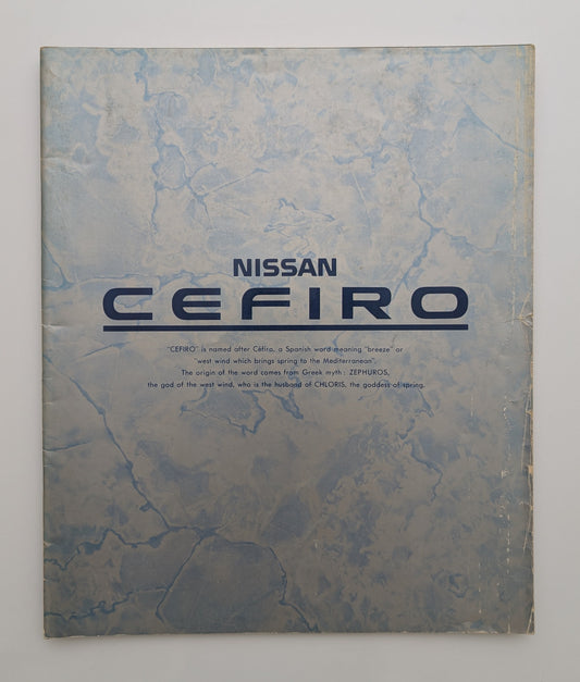Cefiro (A31) 1988