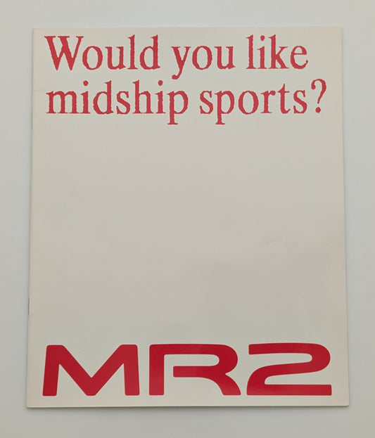 MR2 (SW20) 1996