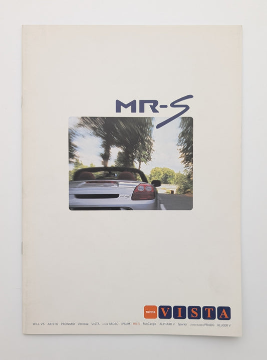 MR-S (W30) 2002 Vista