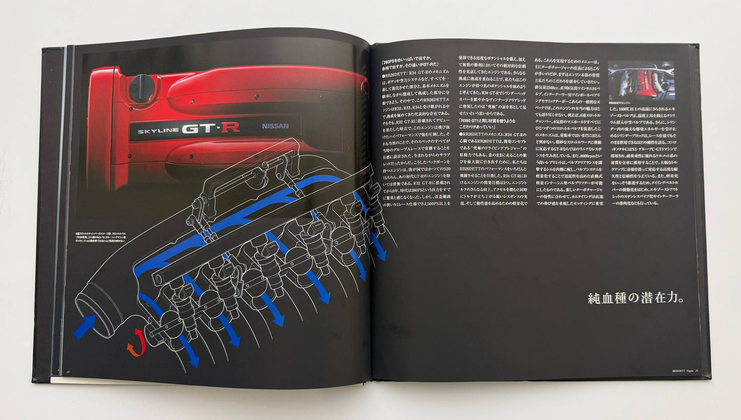 Skyline GT-R Hardcover (R34, Series 1) 1999